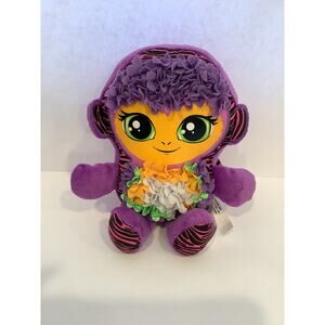 Plusheez LOLA the MONKEY Purple Plush Stuffed Animal Soft Toy